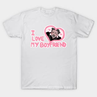 I love my boyfriend Izzy Hands T-Shirt